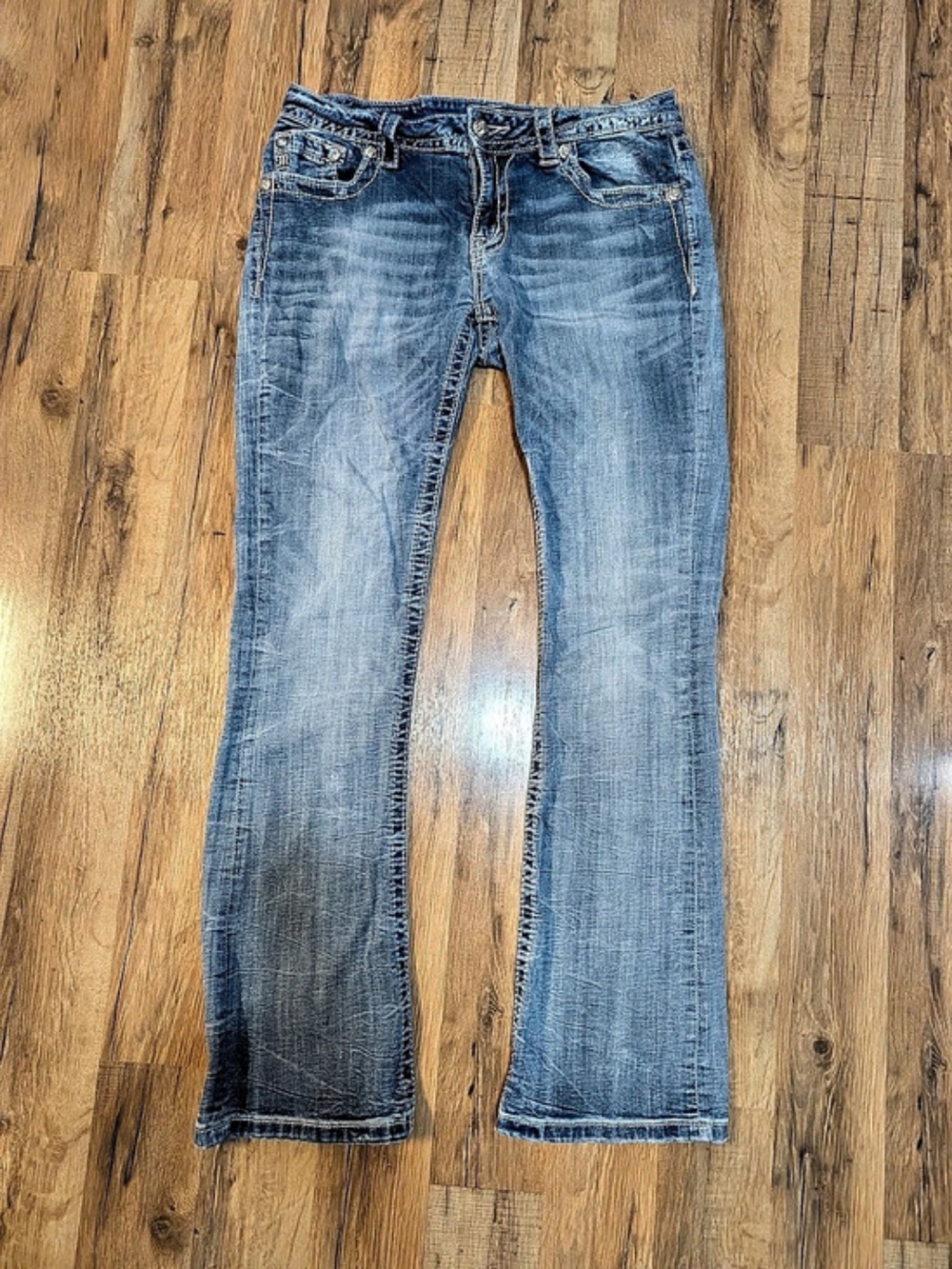 Miss Me  Bootcut Jeans Blue Waist 30